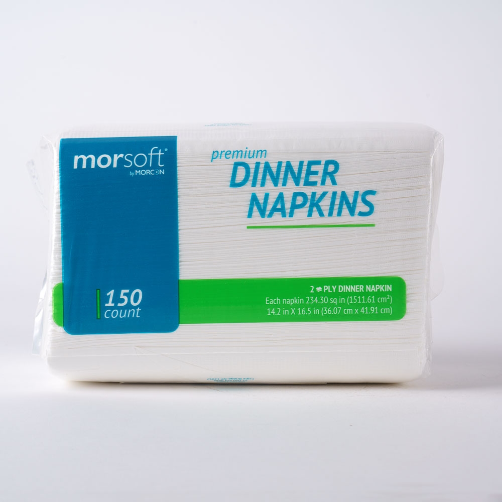 Morcon 2-Ply Dinner Napkins  Paper Products Janitorial Equipment Supplies