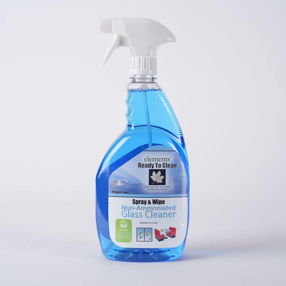 Elements Glass Cleaner Janitorial Supplies Equipment