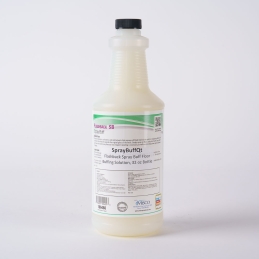 Flashback Spray Buff Floor Buffing Solution Janitorial Supplies Equipment