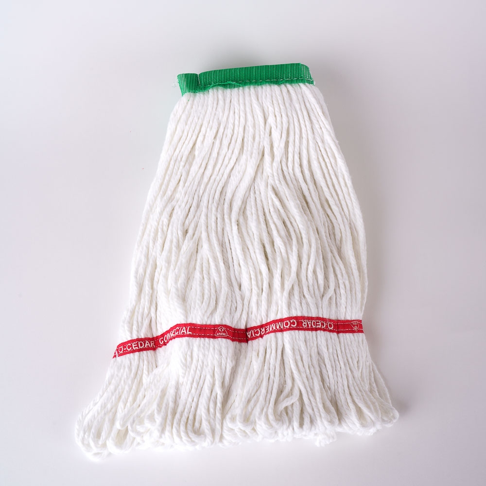 Medium White Mop Head  Wet Mops Janitorial Equipment Supplies