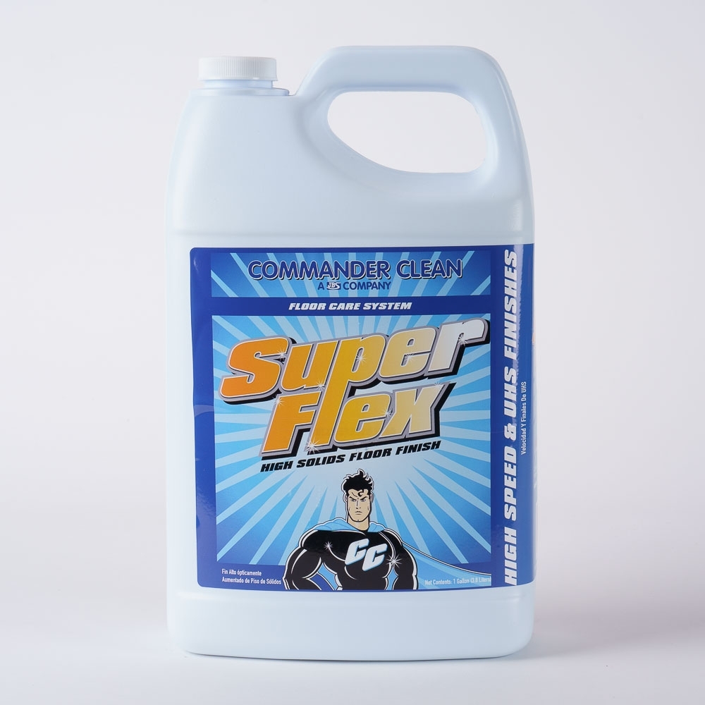 Super Flex/Mega Flex High Solid Floor Finish Janitorial Supplies