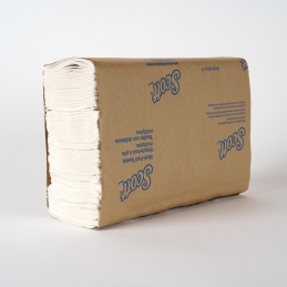Scott White Multifold Towels Paper Products Janitorial Supplies Equipment