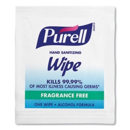 Pre-Moistened Sanitizing Hand Wipes